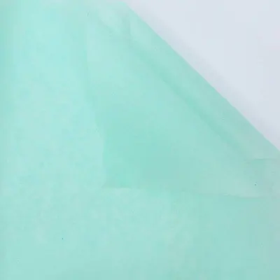 Папір "Тішью" в листах 50см * 70см (40 шт)  PASTEL GREEN