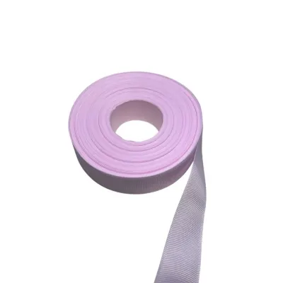 Стрічка репсова Icy pink  (2.5см*25ярд)