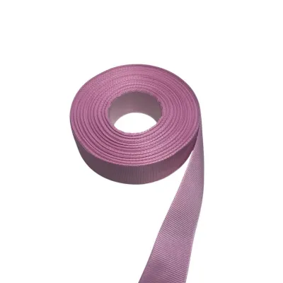 Стрічка репсова роза (2.5см*25 ярдів Lt.Pink)